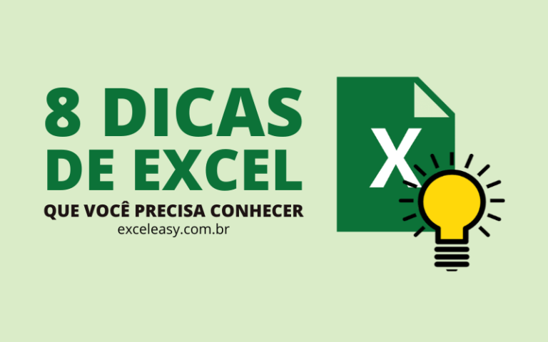 Dicas De Excel Que Voc Precisa Conhecer Excel Easy