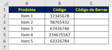 Como Criar Código de Barras no Excel Excel Easy