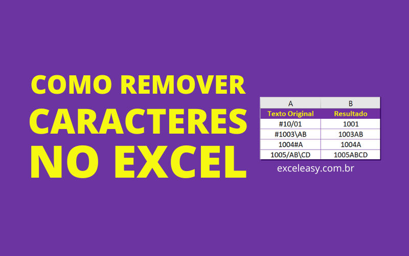 Formula Para Retirar Caracteres No Excel Image To U