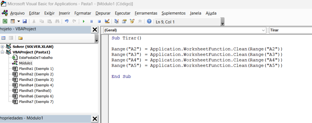 Função TIRAR no Excel Como Usar Excel Easy