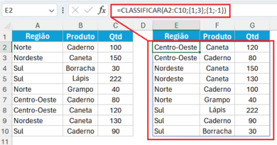 Fun O Classificar Excel Como Usar Excel Easy