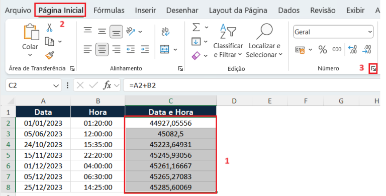 Concatenar Data E Hora Excel Passo A Passo Excel Easy