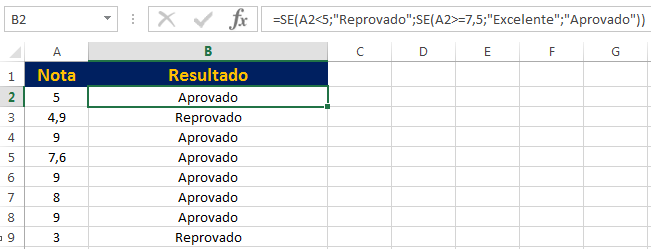 Função SE no Excel: Como Usar na Prática? - Excel Easy