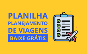 Planilha para Planejar viagens