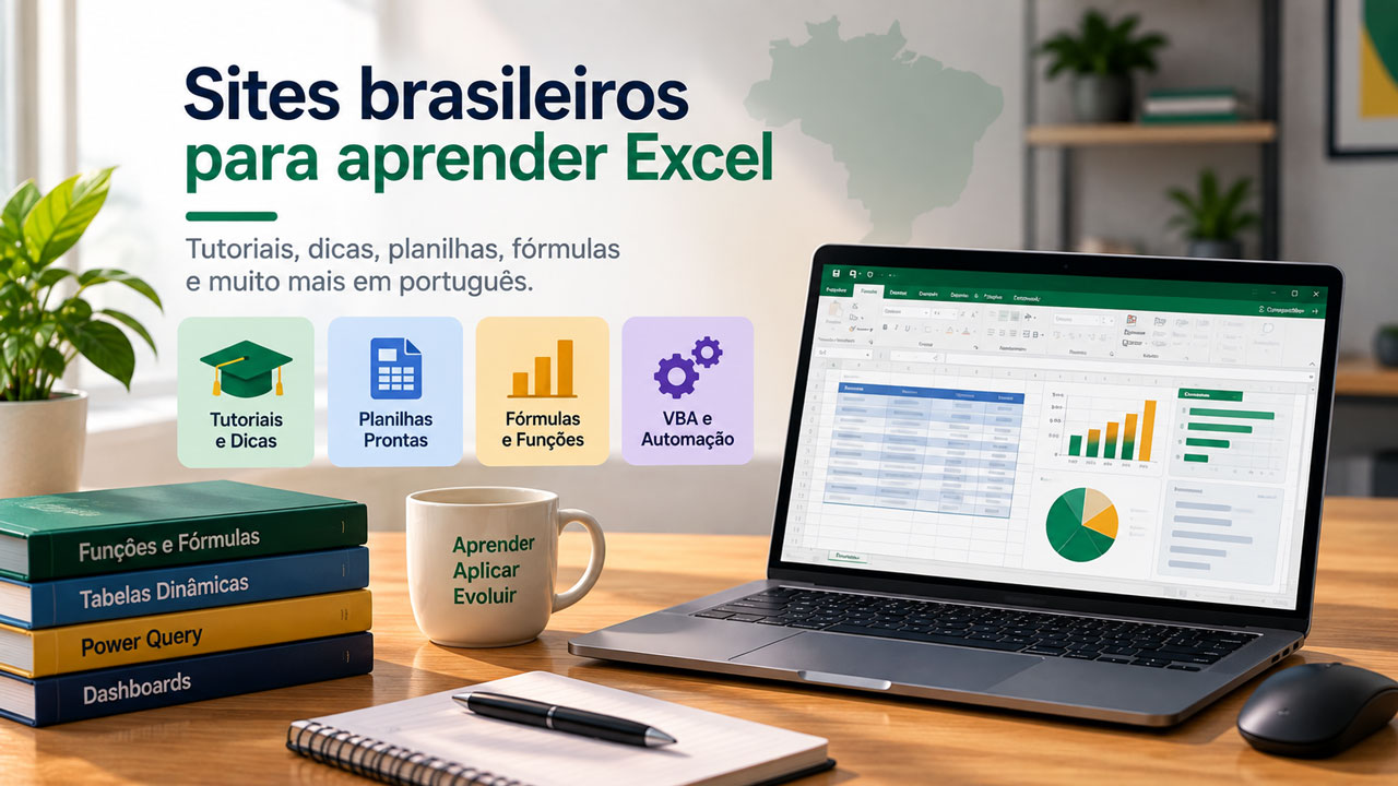 Melhores sites brasileiros para aprender Excel