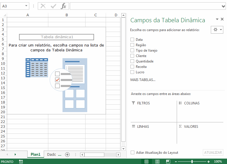 Tabela Dinâmica no Excel | Passo a Passo - Excel Easy