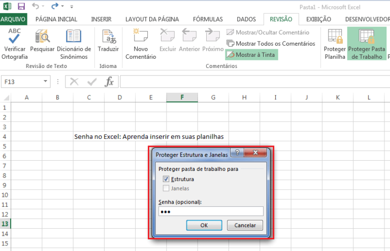 Excel: Protegendo Planilhas E Pastas De Trabalho – MUCMV