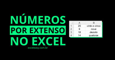 número em extenso no Exce
