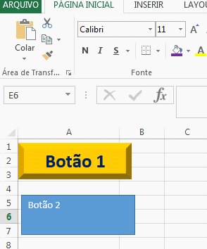 Copiar formato de forma geométrica no Excel