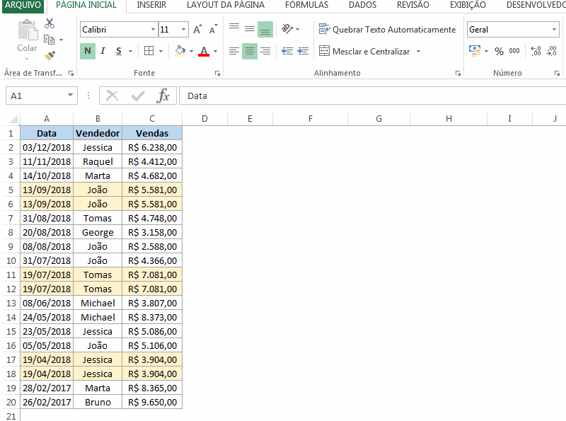 Como usar o Filtro Avançado do Excel