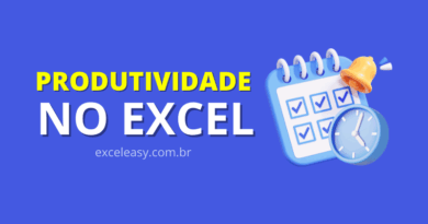 Economizar tempo no excel