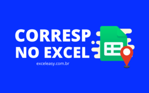 O que é a função Corresp no Excel
