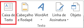 Inserir marcadores em caixa de texto no Excel