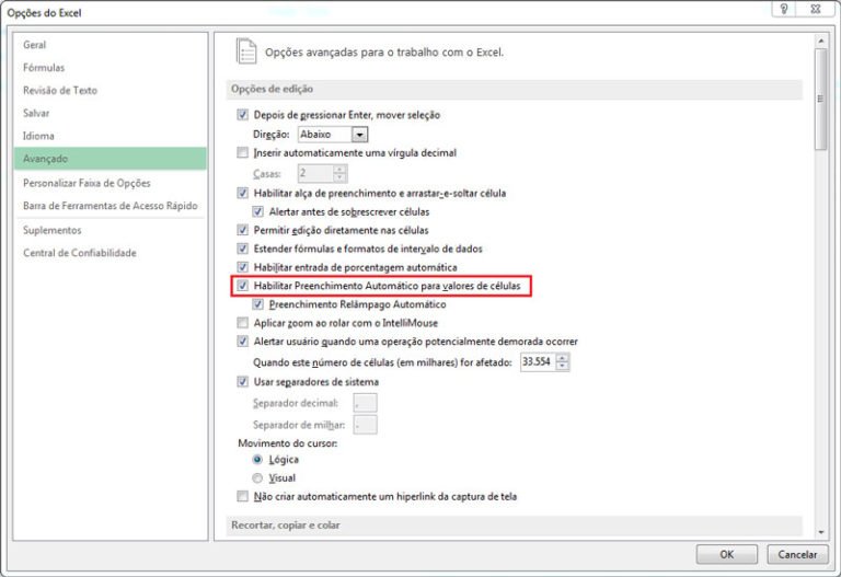 Autopreenchimento No Excel Como Ativar E Desativar Excel Easy