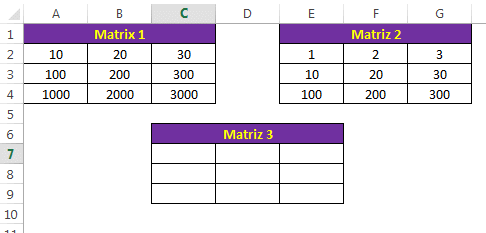 Veja Como subtrair uma matriz no Excel