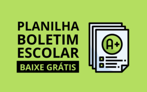 Planilha de Boletim Escolar Grátis Excel