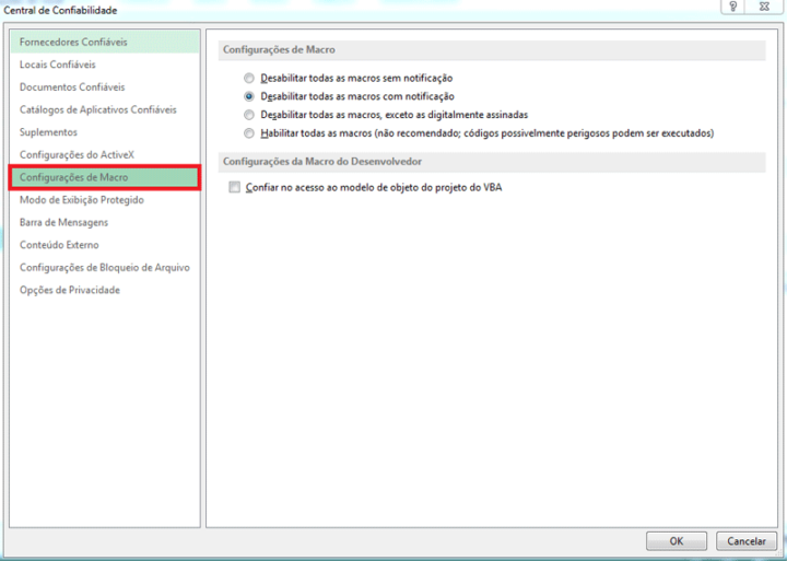 Como Habilitar Macro No Excel Passo A Passo Excel Easy