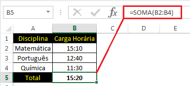 Somar Horas no Excel - Acima de 24 horas