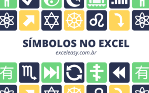 Veja Como Inserir símbolos no Excel