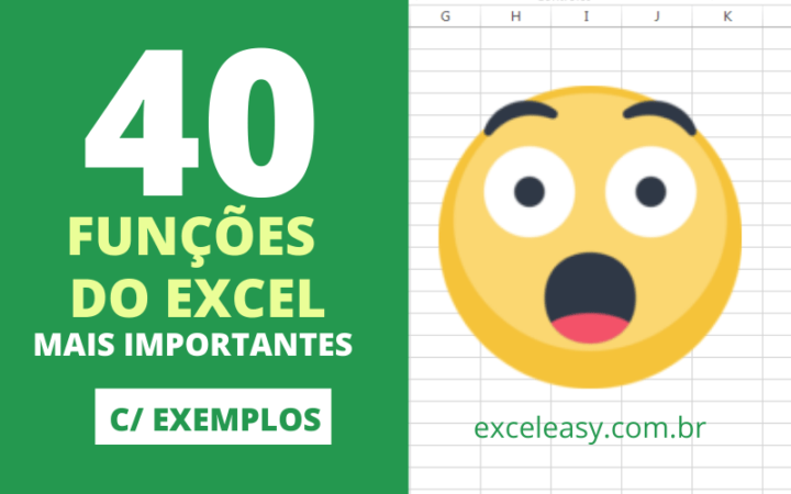 Funções Do Excel 40 Fórmulas Mais Importantes Excel Easy 7711