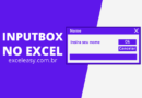 Como criar Inputbox no Excel passo a passo