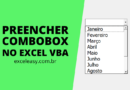 Como Preencher um Combobox no Excel