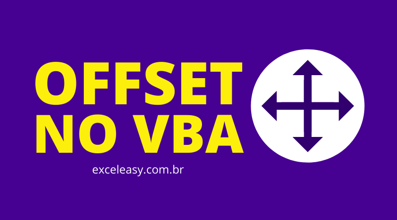 Como usar Offset no VBA