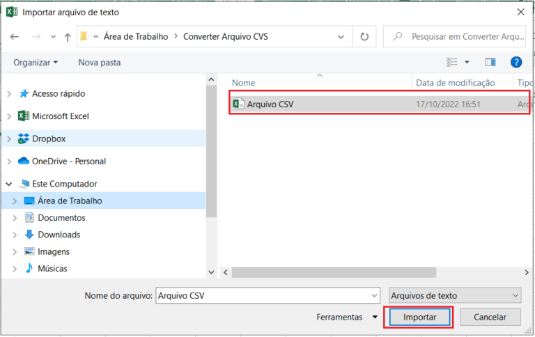 Converter CSV Para Excel: Passo A Passo - Excel Easy