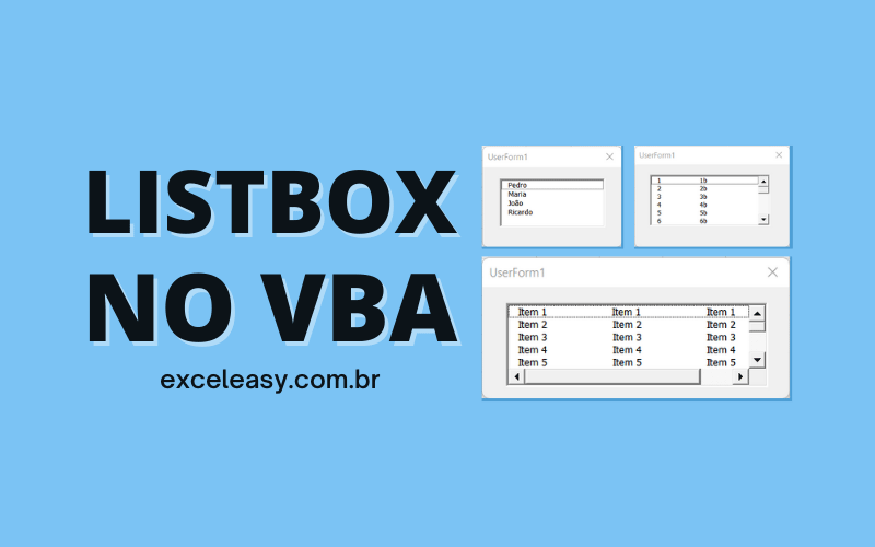 Listbox No Vba Um Guia Completo Excel Easy 7907