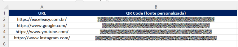 Qr Code No Excel Como Gerar Excel Easy