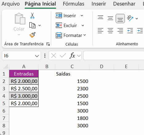 Copiar a Formatação Excel Usando o Pincel de Formatação