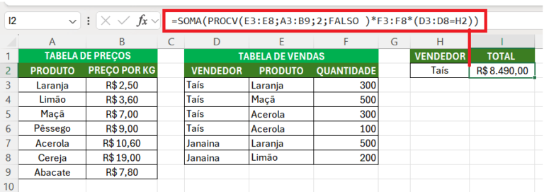 Procv Com Soma Como Usar As Duas Fun Es Juntas Excel Easy