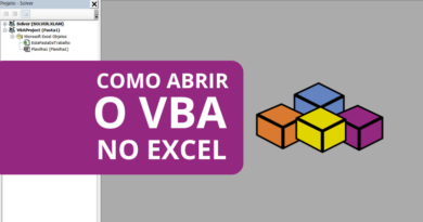 Aprenda como Abrir o editor VBA no Excel