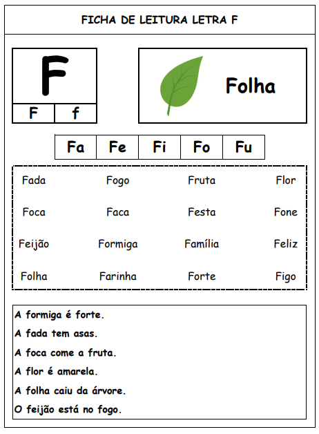 Ficha de leitura F