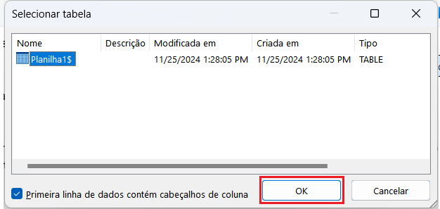 tabela do excel para word