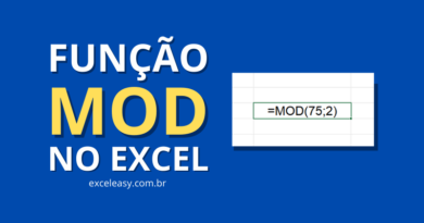 O que é Excel MOD