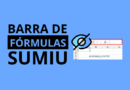 Como voltar a barra de fórmulas no Excel?