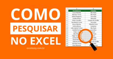 Encontrar nome no excel