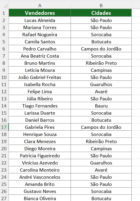 como pesquisar no excel