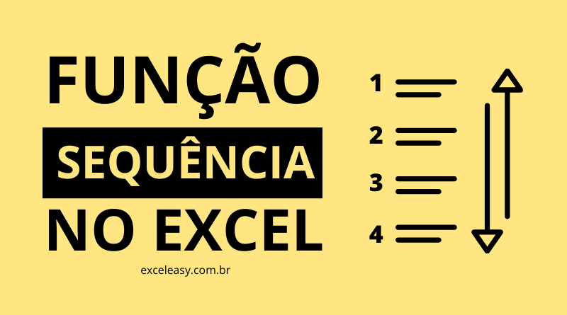 Sequência no Excel