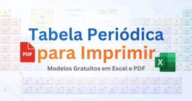 Tabela periódica para baixar
