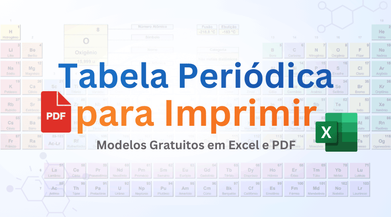 Tabela periódica para baixar