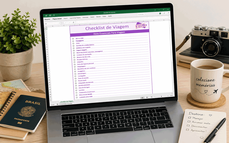 Lista itens de viagem