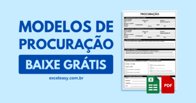 Modelo de Procuração para baixar, editar e usar
