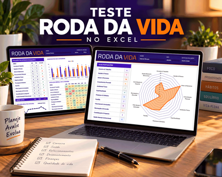 Teste Roda da Vida no Excel